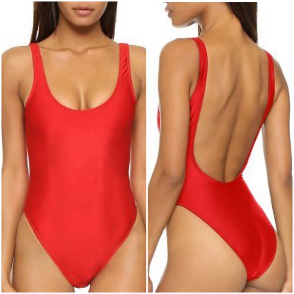 HIGH CUT ONE PIECE SWIMSUIT